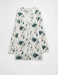 Barboteuse pelucheuse à manches longues Luxe AE