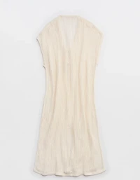 Aerie Crochet Maxi Cape