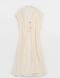 Aerie Crochet Maxi Cape