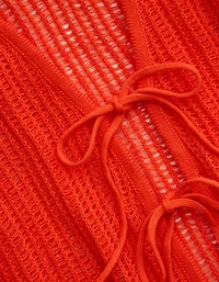 Aerie Crochet Maxi Cape