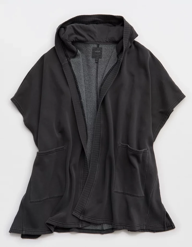 Aerie Hooded Fleece Cape