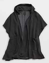 Aerie Hooded Fleece Cape