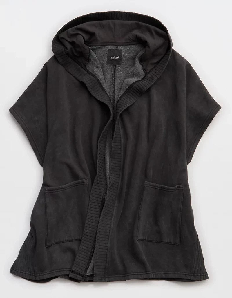 Aerie Hooded Fleece Cape