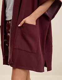 Aerie Hooded Fleece Cape