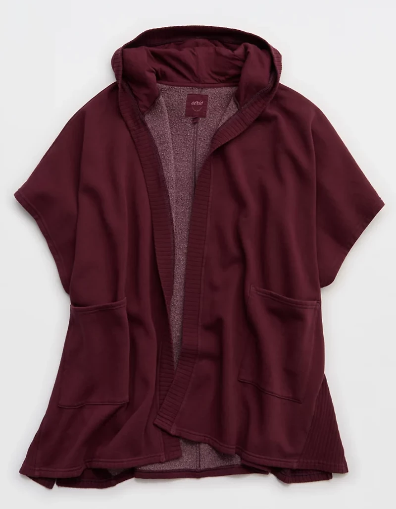 Aerie Hooded Fleece Cape