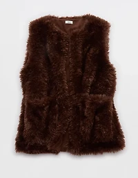 Aerie Faux Fur Vest