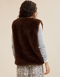 Aerie Faux Fur Vest