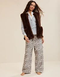 Aerie Faux Fur Vest