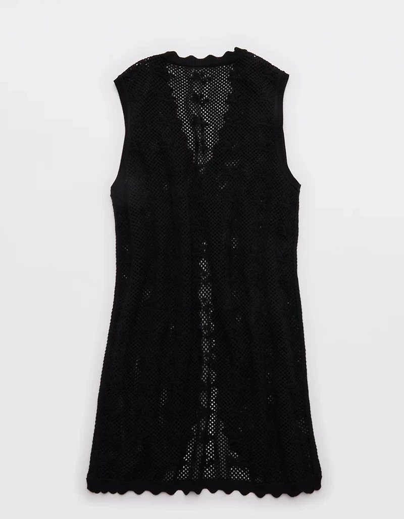 Aerie Scallop Crochet Coverup