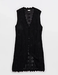 Aerie Scallop Crochet Coverup
