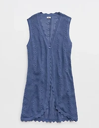Aerie Scallop Crochet Coverup