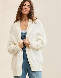 Aerie Open Shawl Cardigan