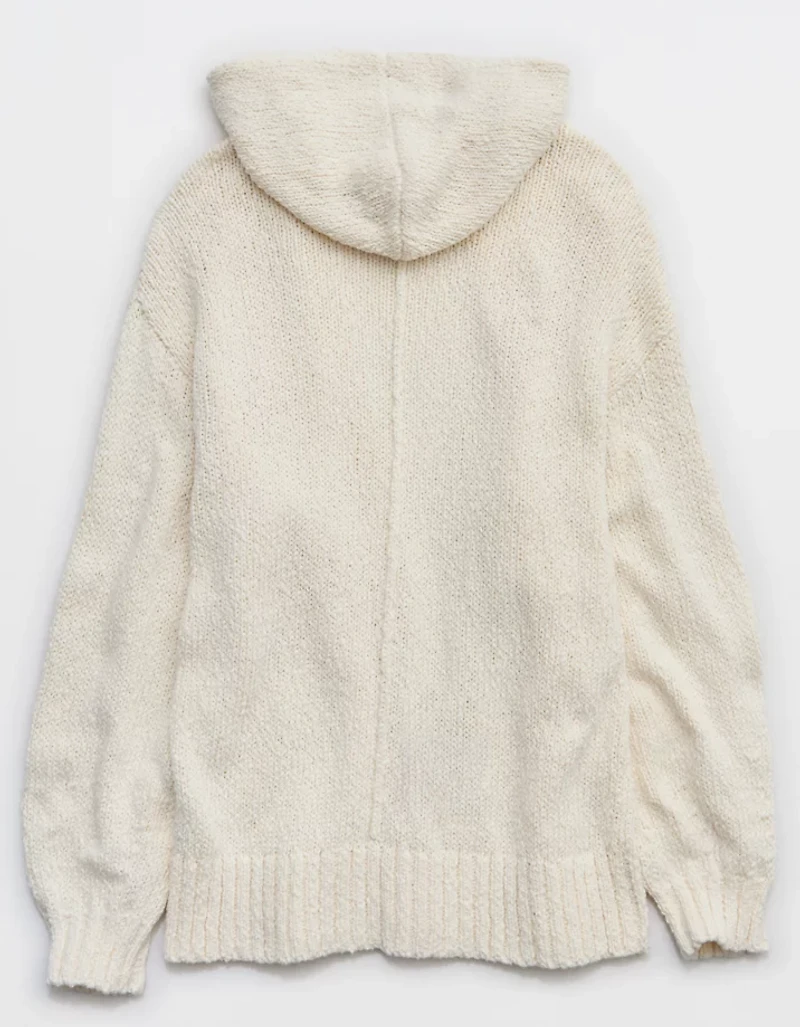 Aerie Hooded Sweater Cardigan