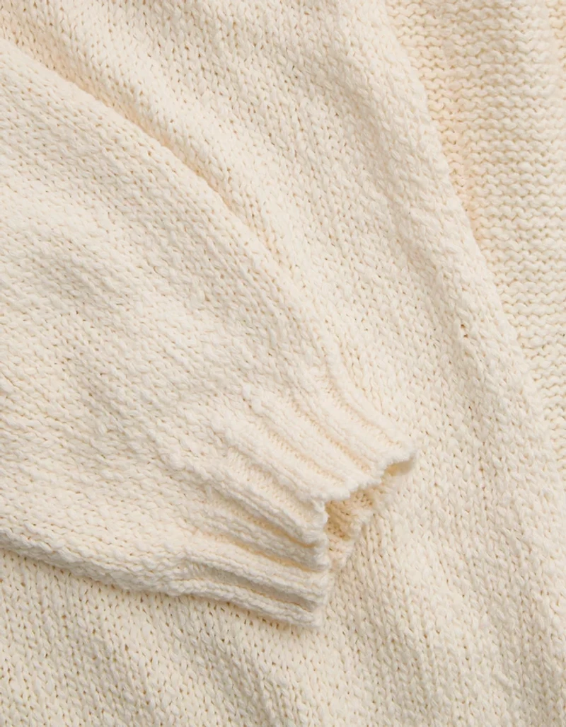 Aerie Hooded Sweater Cardigan