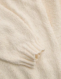 Aerie Hooded Sweater Cardigan