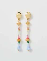 Aerie Multi Bead Dangle Earrings
