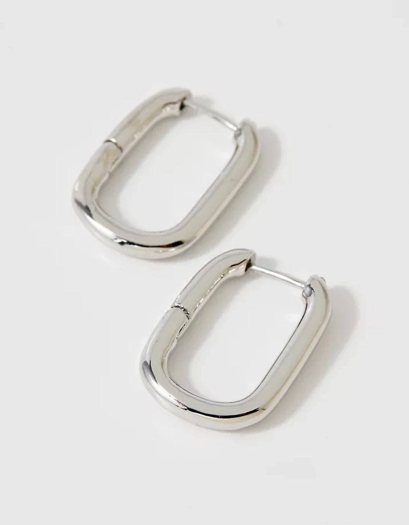 Aerie Oversized Paperclip Earrings