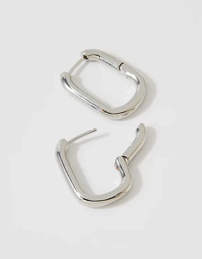 Aerie Oversized Paperclip Earrings