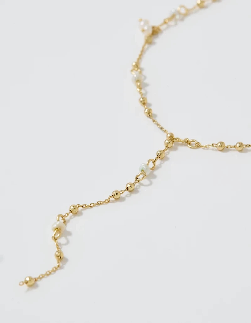 Aerie Pearl Cluster Necklace