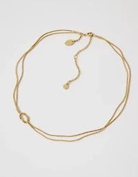 Aerie Chain And Knot Necklace