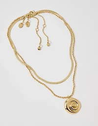 Aerie Chunky Shell Statement Necklace