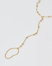 Aerie Dainty Gold Hand Chain