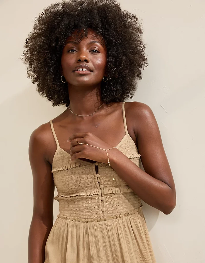 Aerie Dainty Gold Hand Chain