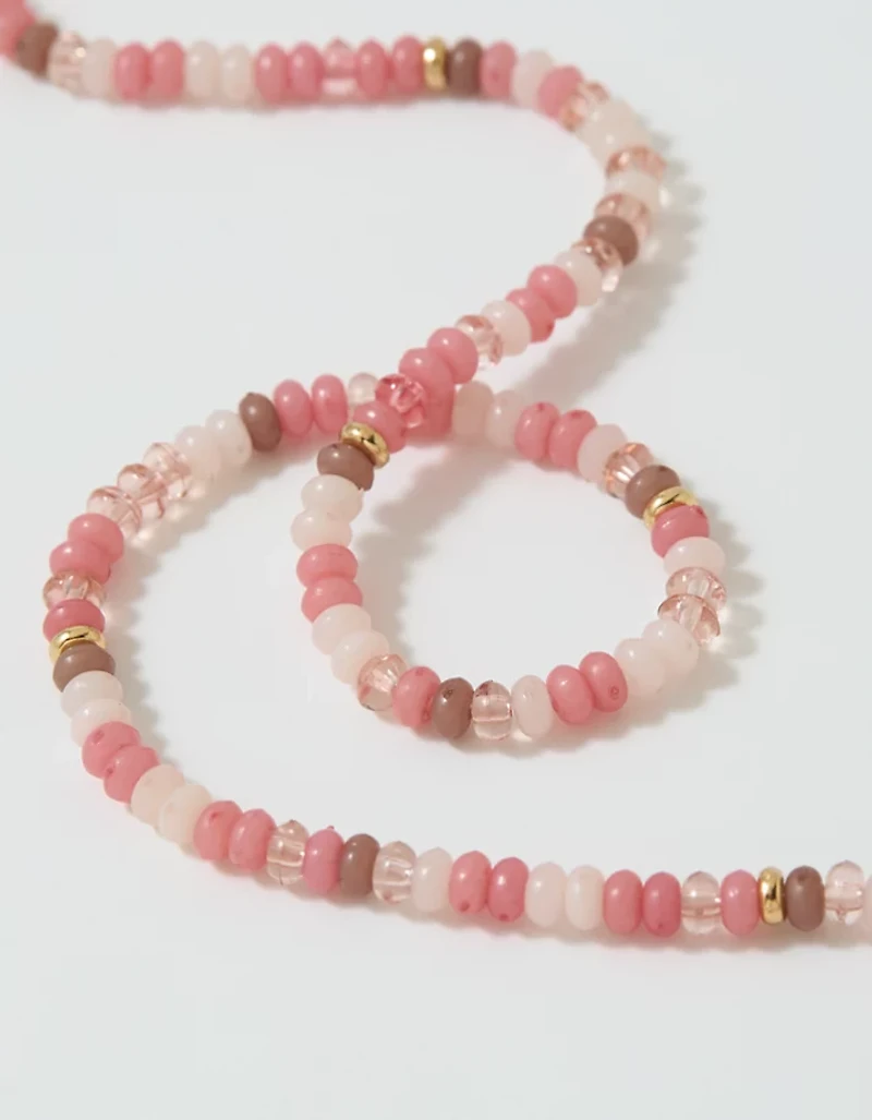Aerie Chunky Beaded Necklace
