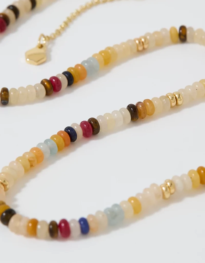 Aerie Chunky Beaded Necklace