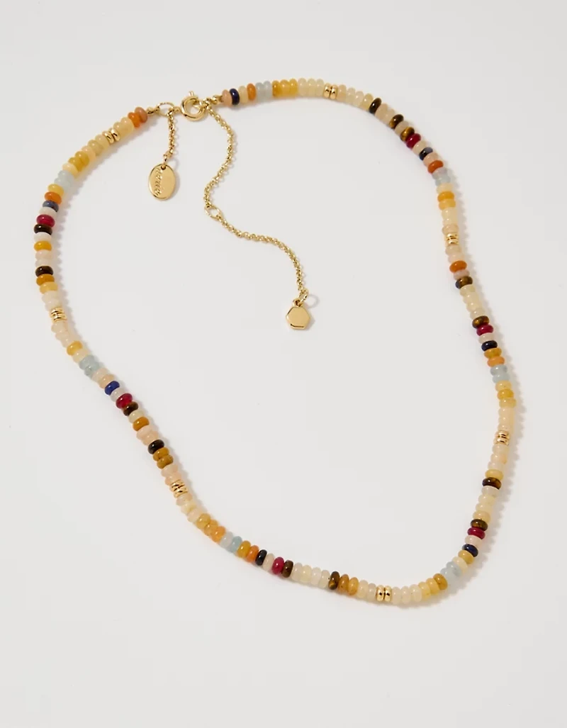 Aerie Chunky Beaded Necklace