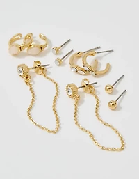 Aerie Colored Stone Earring Set