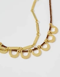 Aerie Mini Matte Beaded Necklace