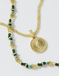 Aerie Mini Matte Beaded Necklace