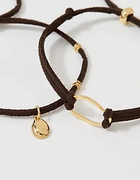 Aerie Suede Cord Bracelet