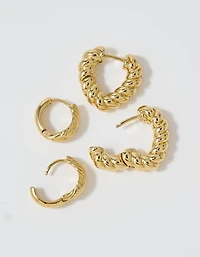 Aerie Parisian Hoop Earring Pack