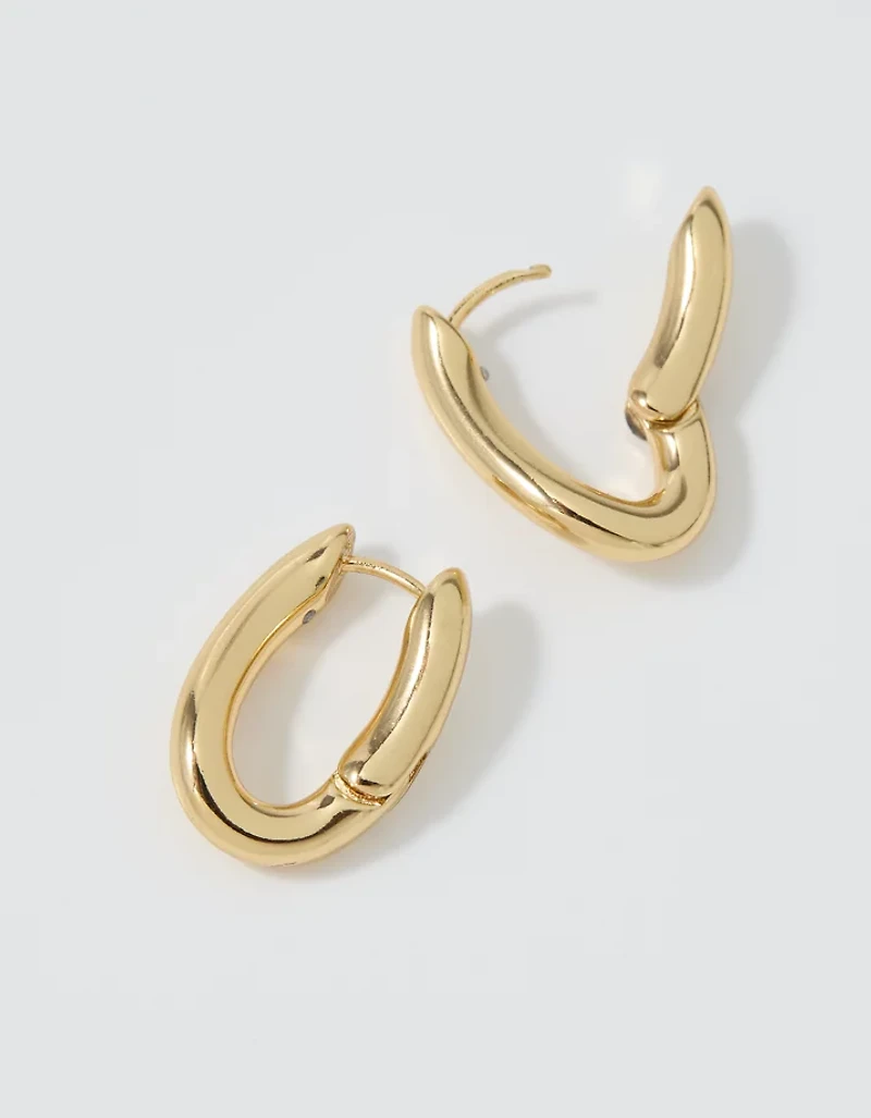 Aerie Chunky Teardrop Earrings