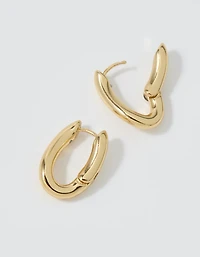 Aerie Chunky Teardrop Earrings