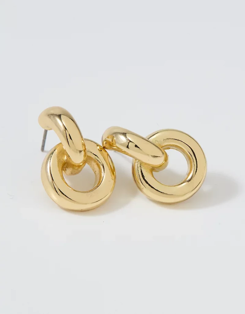 Aerie Mini Double Hoop Earrings