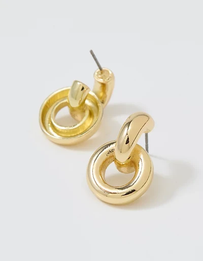 Aerie Mini Double Hoop Earrings