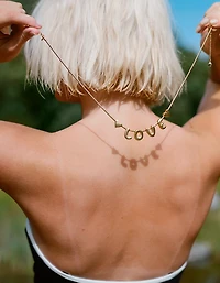 Aerie Bubble Love Necklace