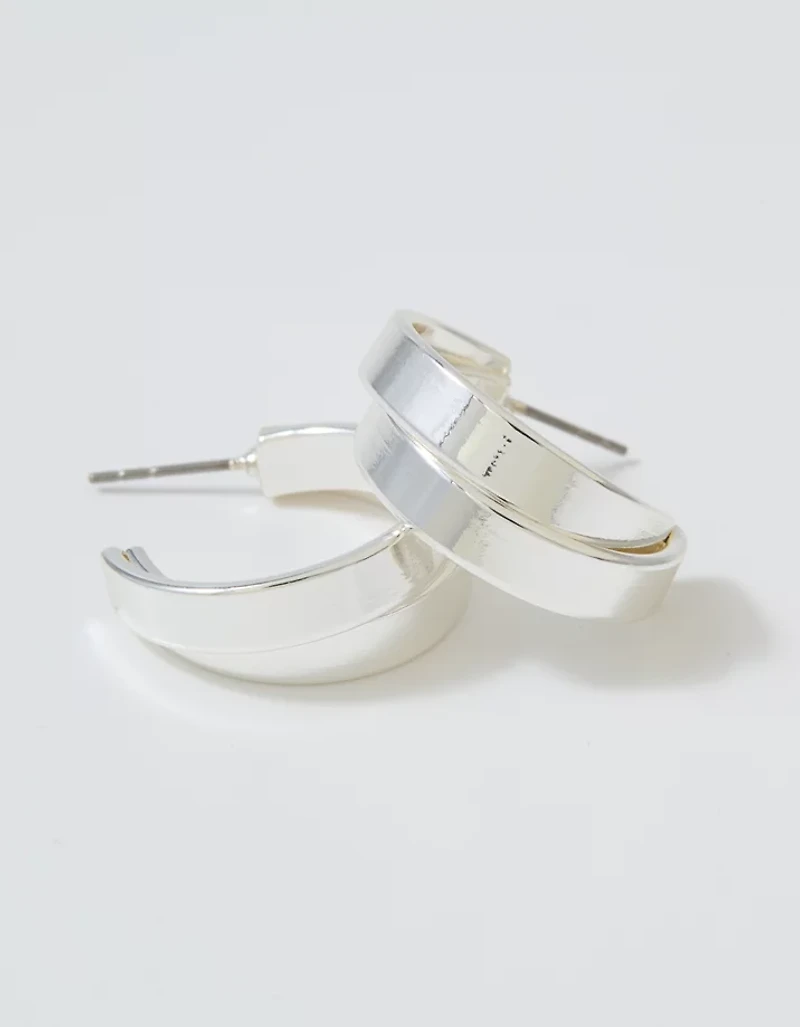 Aerie Medium Double Hoop Earrings