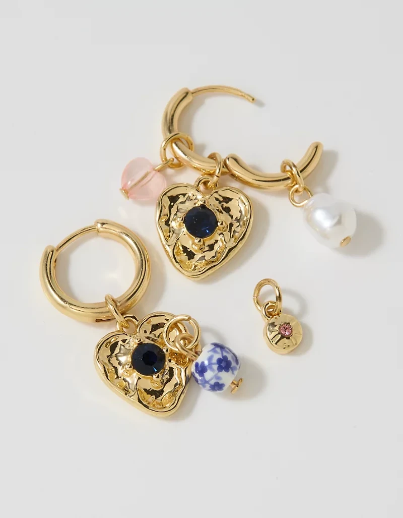 Aerie Vintage Charm Mix Earrings