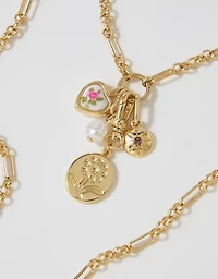 Aerie Vintage Charm Necklace