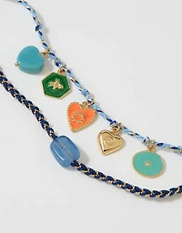 Aerie Layered Rope Bead Bracelet 2-Pack