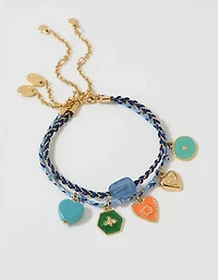 Aerie Layered Rope Bead Bracelet 2-Pack