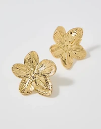 Aerie Sculpted Flower Earrings