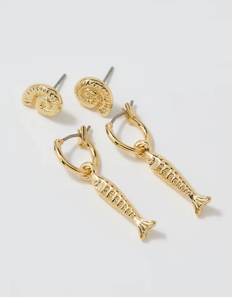 Aerie Sardine Earring 2-Pack