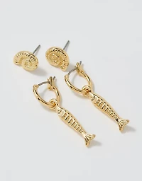 Aerie Sardine Earring 2-Pack