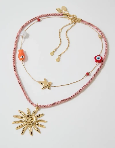 Aerie Rope Pendant Necklace Pack