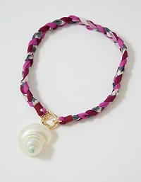 Aerie Braided Chord Charm Necklace